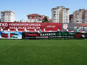 Pendikspor’dan, Gazze’ye anlamlı destek

