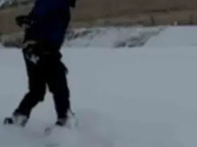 Peribacaları arasında kayak keyfi
