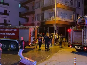 Pideci deposunda çıkan yangın korkuttu
