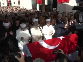 Pilot Hasan Bahar son yolculuğuna uğurlandı
