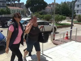 Polislere zorluk çıkarmıştı, adliyeye sakin girdi
