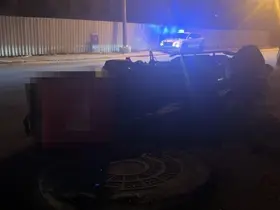 Polisten kaçan motosikletli kuryeden uyuşturucu çıktı