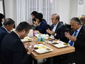 Ramazan ayının manevi ikliminde öğrencilerle buluşma
