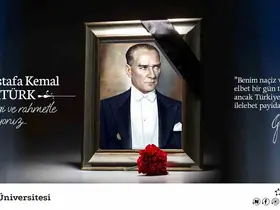 Rektör Hacımüftüoğlu’nun 10 Kasım Atatürk’ü anma günü mesajı
