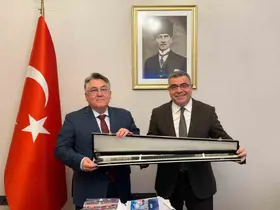 Rektör Özölçer’den, İçişleri Bakanı Başdanışmanı Yolcu’ya ziyaret

