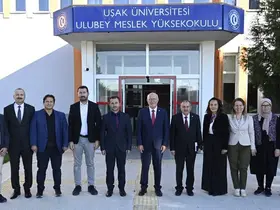 Rektör Prof. Dr. Savaş, Ulubey MYO’yu ziyaret etti
