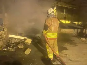 Reyhanlı’da ev yangını
