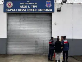 Rize’de hakkında 5 yıl kesinleşmiş hapis cezası bulunan şahıs yakalandı

