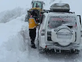 Rize’de kar nedeniyle 31 köy yolu ulaşıma kapandı
