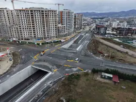RTE Bulvarı’nın iki önemli bağlantı yolu trafiğe açıldı
