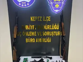 Şafak ve huzur operasyonunda 5 kişi gözaltına alında