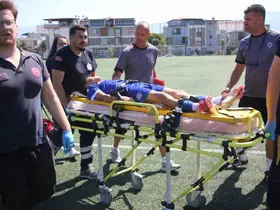 Sağlık memurunun ilk müdahalesi, çocuk sporcunun hayatını kurtardı
