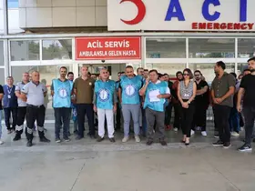 Sağlıkçılar şiddete maruz kaldı

