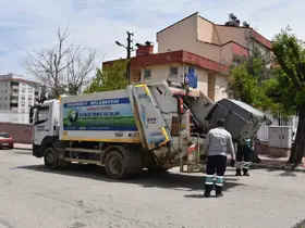 Şahinbey temizlik ekipleri bayram boyunca görevdeydi
