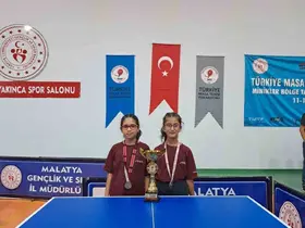 Şahinbey’in minik raketlerinden bölge ikinciliği

