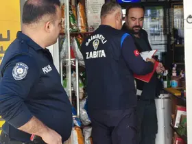 Saimbeyli’de zabıta ve polis ekiplerinden ortak denetim

