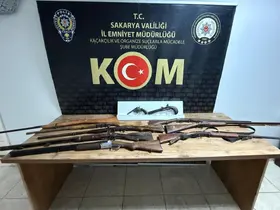 Sakarya’da silah kaçakçılığı operasyonu: 1 gözaltı
