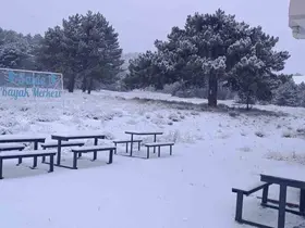 Salda’ya mevsimin ilk karı yağdı
