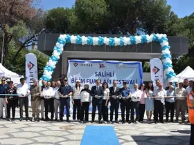 Salihli Bilim Fuarları Festivali açıldı
