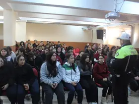 Salihli’de lise öğrencilerine hayat kurtaran trafik eğitimi
