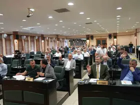 Samsun meclisinde gündem 41 madde
