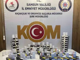 Samsun’da 10 bin 980 doldurulmuş makaron ele geçirildi

