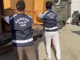 Samsun’da 3 milyon 780 bin kaçak makaron ele geçirildi
