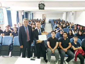 Samsun’da 30 akademisyen 30 farklı lisede ilk derse konuk oldu
