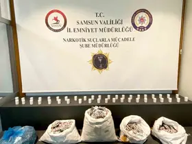 Samsun’da 36 bin sentetik ecza ele geçirildi: 3 gözaltı
