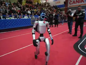 Samsun’da genç kaşifler robotlarıyla sahnede
