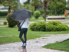 Samsun’da güz yağmurları devam ediyor
