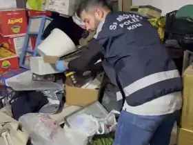 Samsun’da kaçak ürün operasyonu
