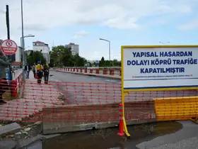 Samsun’da köprü kapatıldı: "Ayaklarda korozyon var"
