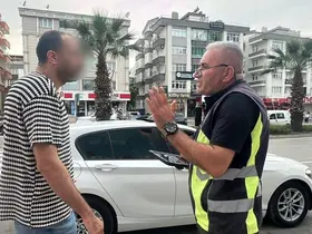 Samsun’da korsan taksi denetimi: 3 sürücüye 300 bin TL ceza
