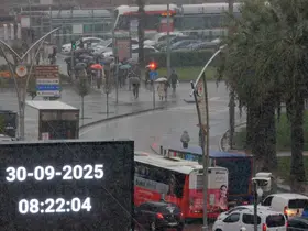 Samsun’da kuvvetli sağanak
