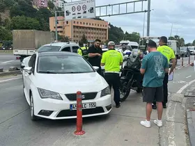 Samsun’da maddi hasarlı trafik kazası
