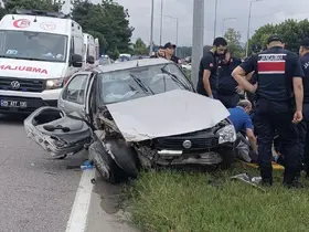 Samsun’da otomobiller çarpıştı: 5 yaralı
