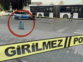 Samsun’da şüpheli valiz paniği
