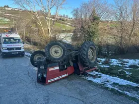 Samsun’da traktör kazası: 1 ölü

