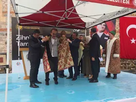 Samsun’da yağmur altında Ahilik Haftası kutlaması
