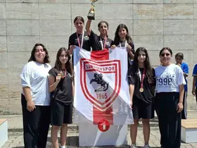 Samsunspor Bocce Takımı Yıldız Kızlar, Türkiye şampiyonu oldu
