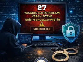 Sanal devriyelerden 27 bahis sitesine erişim engeli
