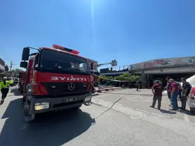Sanayi Sitesinde Yangın Paniği