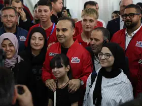 Sanayi ve Teknoloji Bakanı Kacır, TEKNOFEST yarışma alanını gezdi
