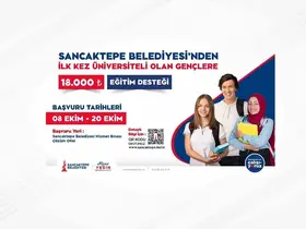 Sancaktepe Belediyesi’nden üniversite öğrencilerine eğitim desteği
