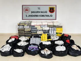 Şanlıurfa’da 2 milyon liralık kaçakçılık operasyonu
