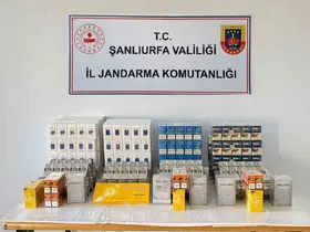 Şanlıurfa’da bin 240 kaçak paket sigara ele geçirildi
