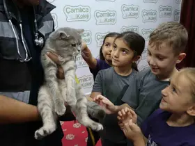 Şanlıurfa’da minik kalplere hayvan sevgisi aşılandı
