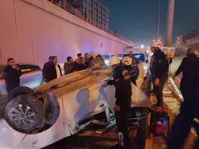 Şanlıurfa’da otomobil devrildi: 3 yaralı
