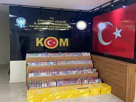 Şanlıurfa’da sigara kaçakçılığı operasyonu: 1 tutuklama
